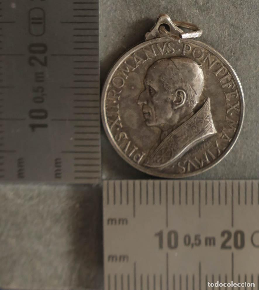 Antig&uuml;edades: MEDALLA. PIO XII. PLATA. - Foto 1