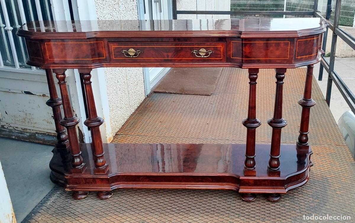 Antig&uuml;edades: Consola clasica de raiz, 1 cajon SXX