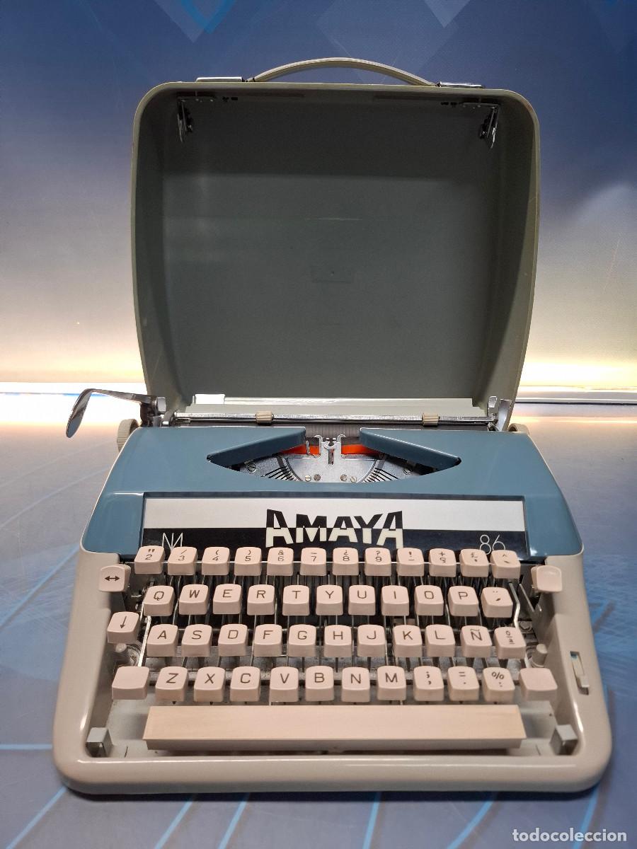 Antig&uuml;edades: Maquina de escribir, Amaya modelo 86