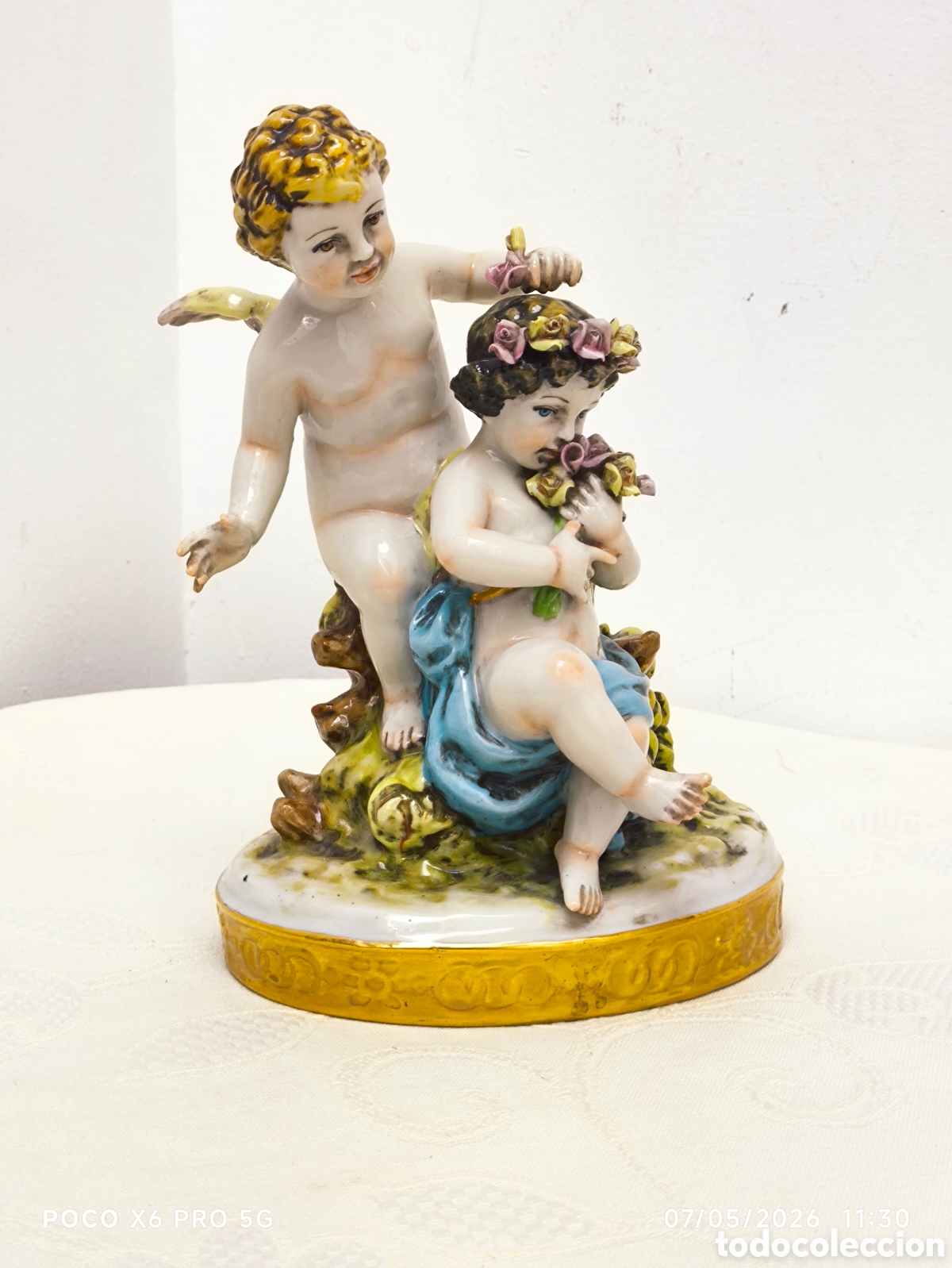 Antig&uuml;edades: Salvador Mallol Porcelana kerubines