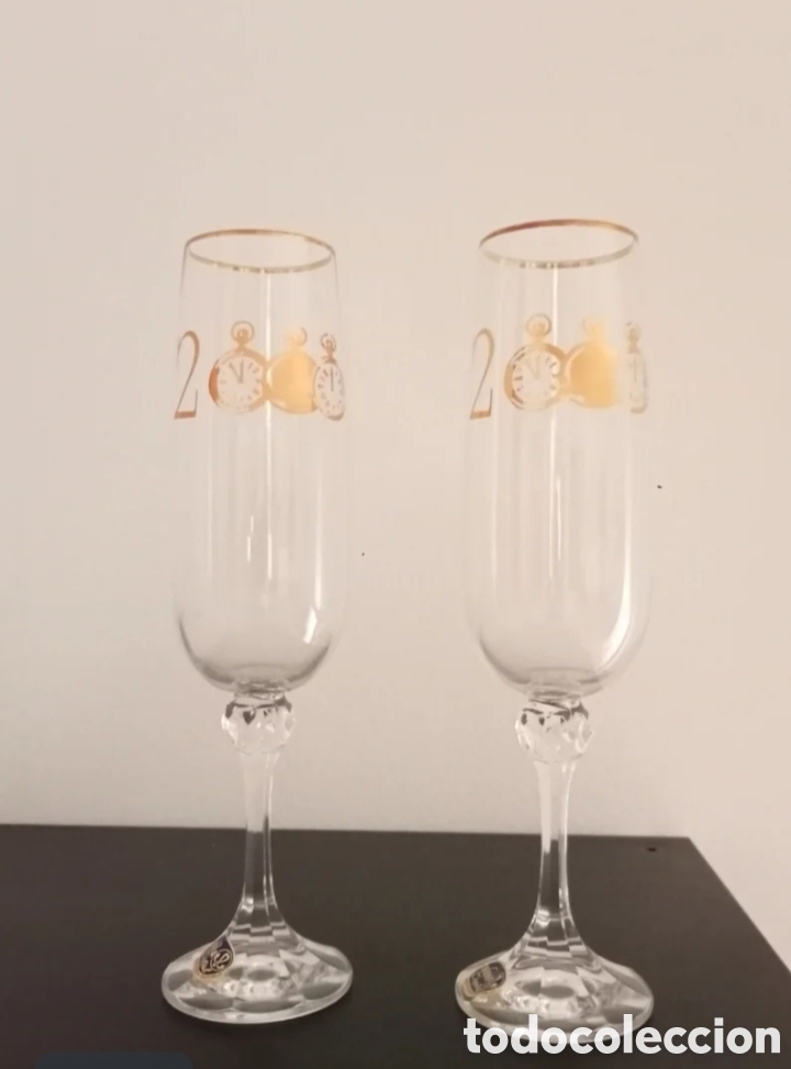 Antig&uuml;edades: Copas de bohemia edici&oacute;n limitada del a&ntilde;o 2000