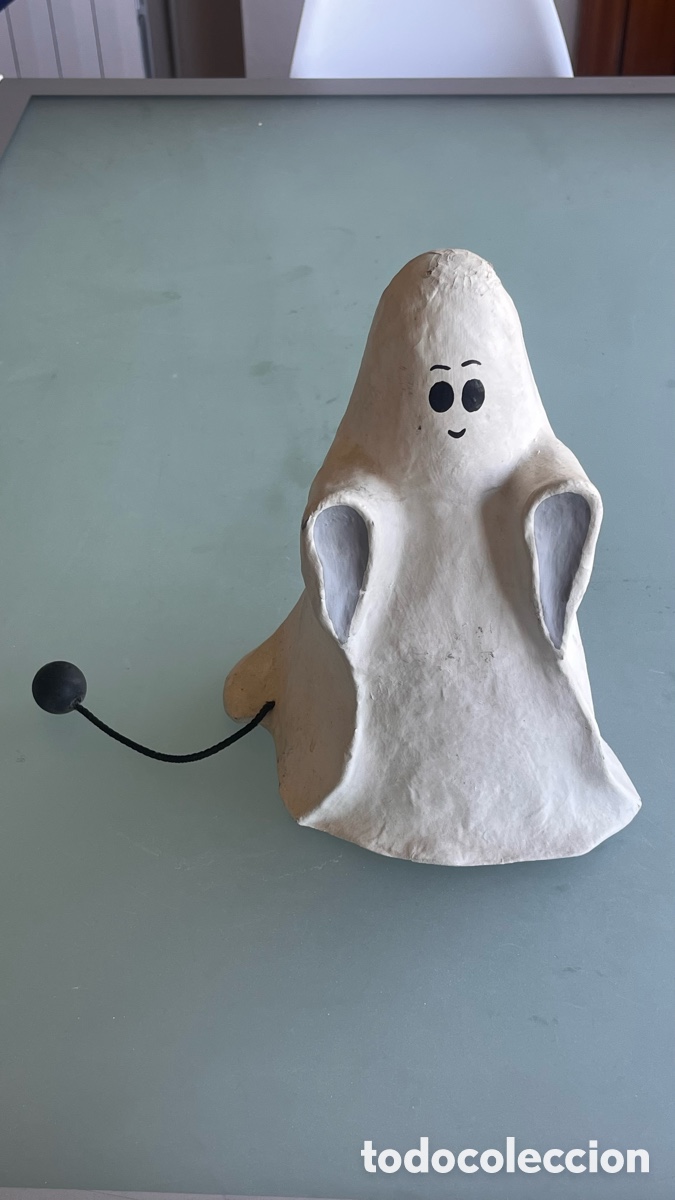 Antig&uuml;edades: Figura Fantasma Cart&oacute;n piedra vintage