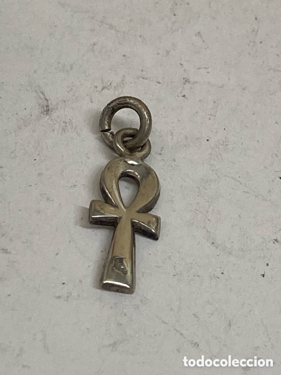 Oggetti Antichi: Cruz de plata Religiosa C581
