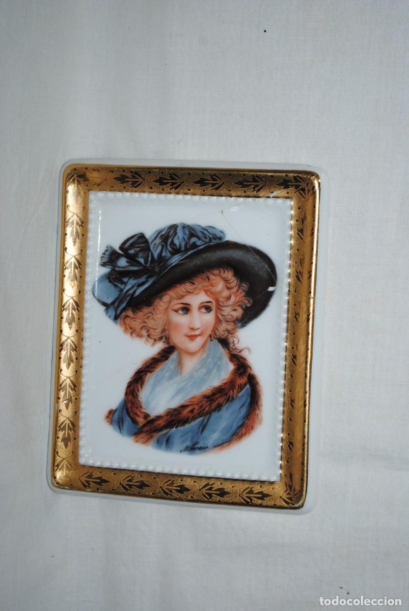 Antig&uuml;edades: PORCELANAS GUILLEN , CUADROS DE ARTESANIAS