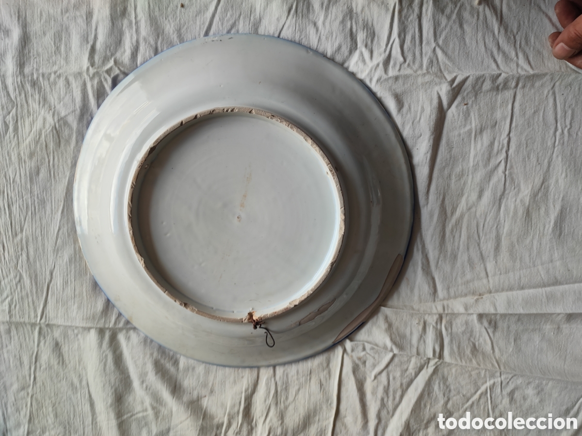 Antig&uuml;edades: ANTIGUO PLATO DE MANISES - Foto 5