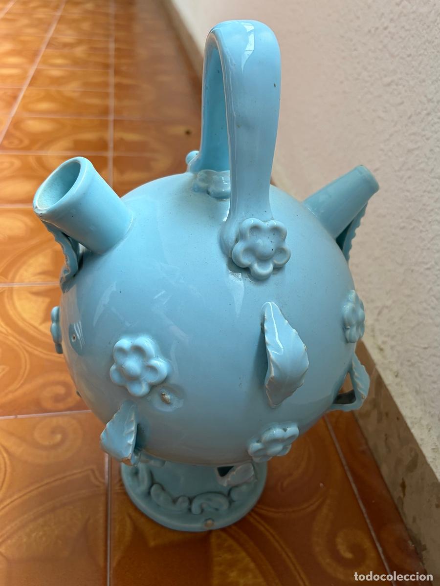 Antig&uuml;edades: Botijo cer&aacute;mica Manises - Foto 2