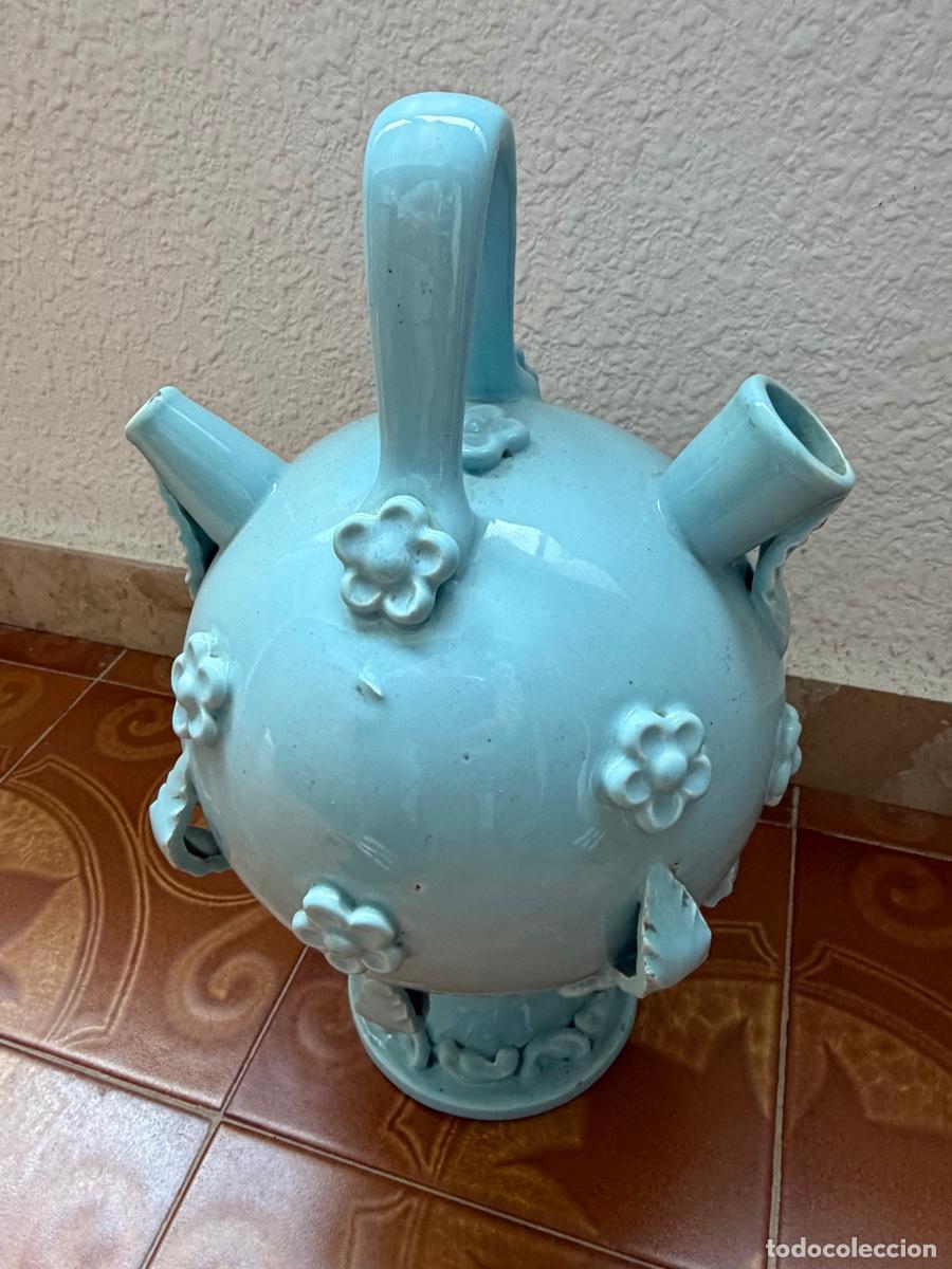 Antig&uuml;edades: Botijo cer&aacute;mica Manises - Foto 5