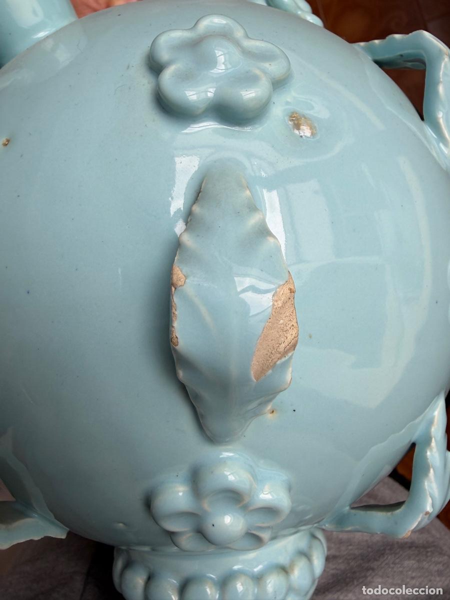 Antig&uuml;edades: Botijo cer&aacute;mica Manises - Foto 8