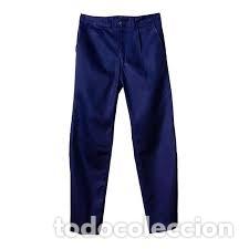 Antig&uuml;edades: Pantalones de Trabajo Azules Oscuros