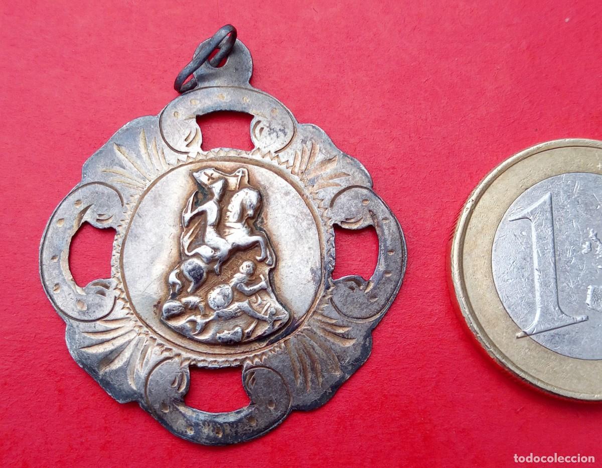 Antig&uuml;edades: Medalla Antigua Santiago Ap&oacute;stol. Plata.