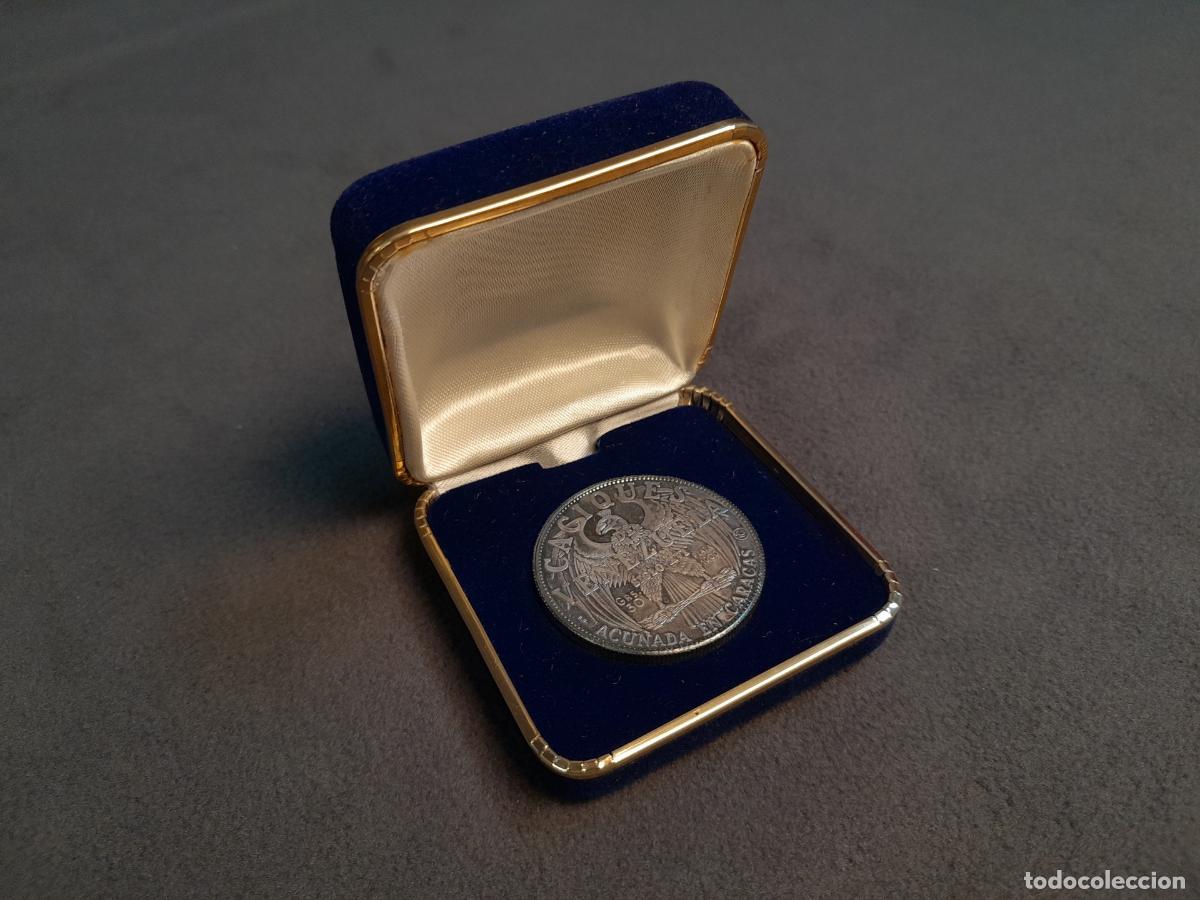 Antig&uuml;edades: MEDALLA CONMEMORATIVA EN PLATA LEY 1000, SERIE CACIQUES DE VENEZUELA: CAYAURIMA. SIGLO XVI