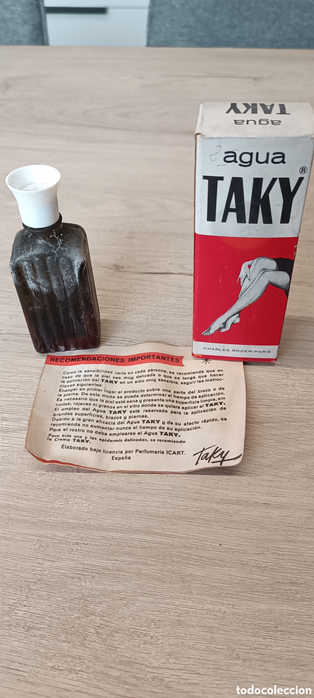 Antig&uuml;edades: Agua Taky charles roger-Paris - Foto 6