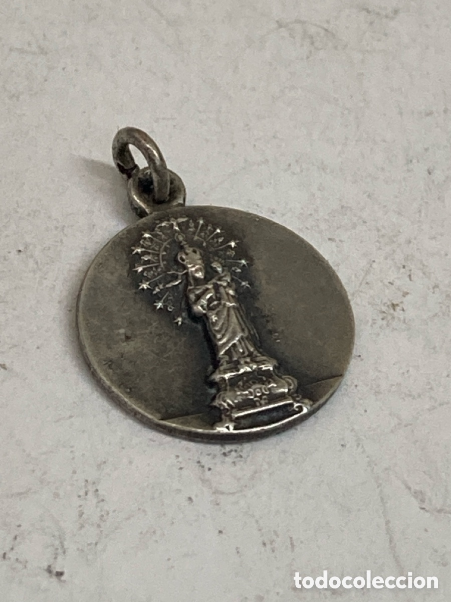 Antig&uuml;edades: Medalla de plata religiosa C582