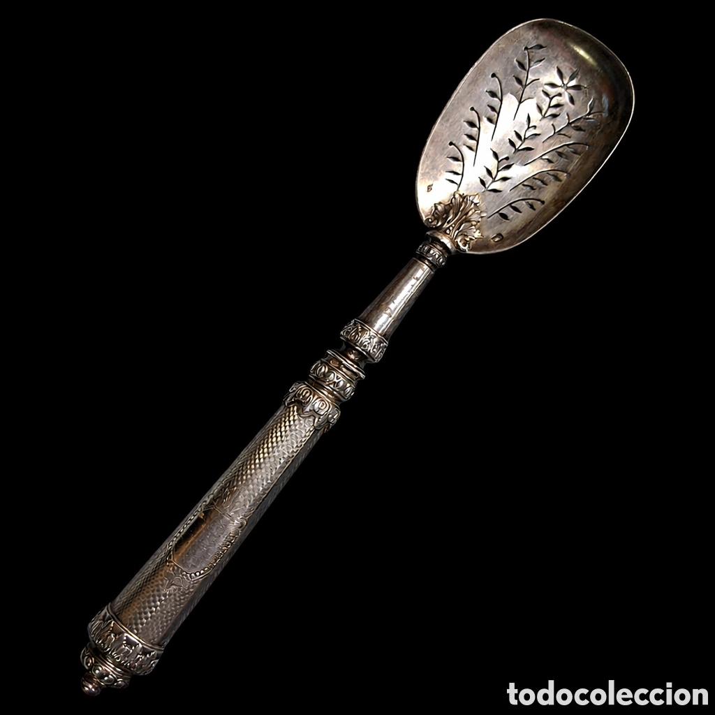 Cuchara del Siglo XIX de plata