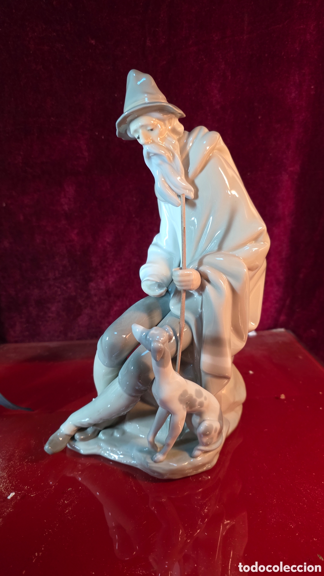 Antig&uuml;edades: Figura porcelana lladro