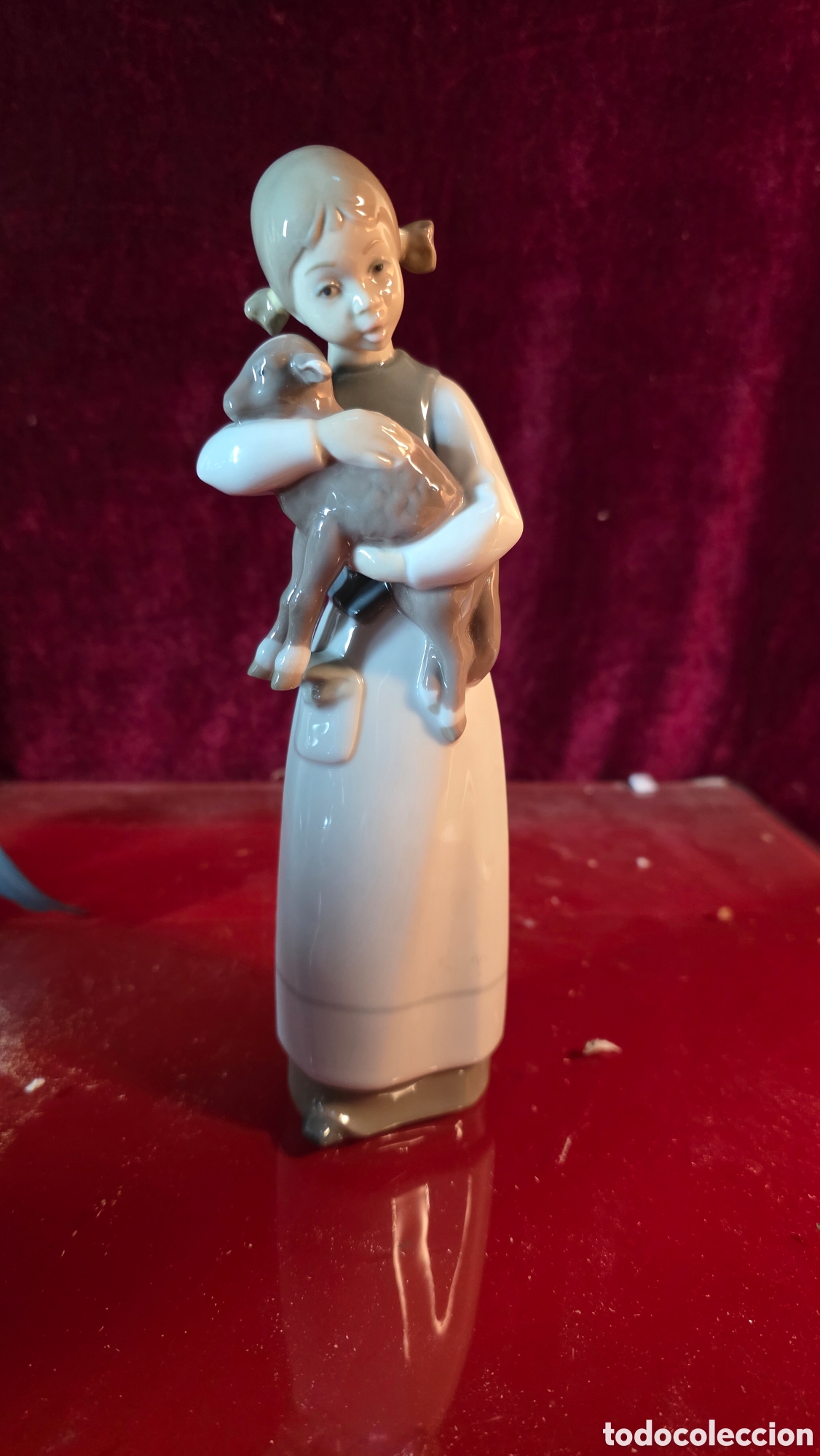 Antig&uuml;edades: Figura porcelana lladro