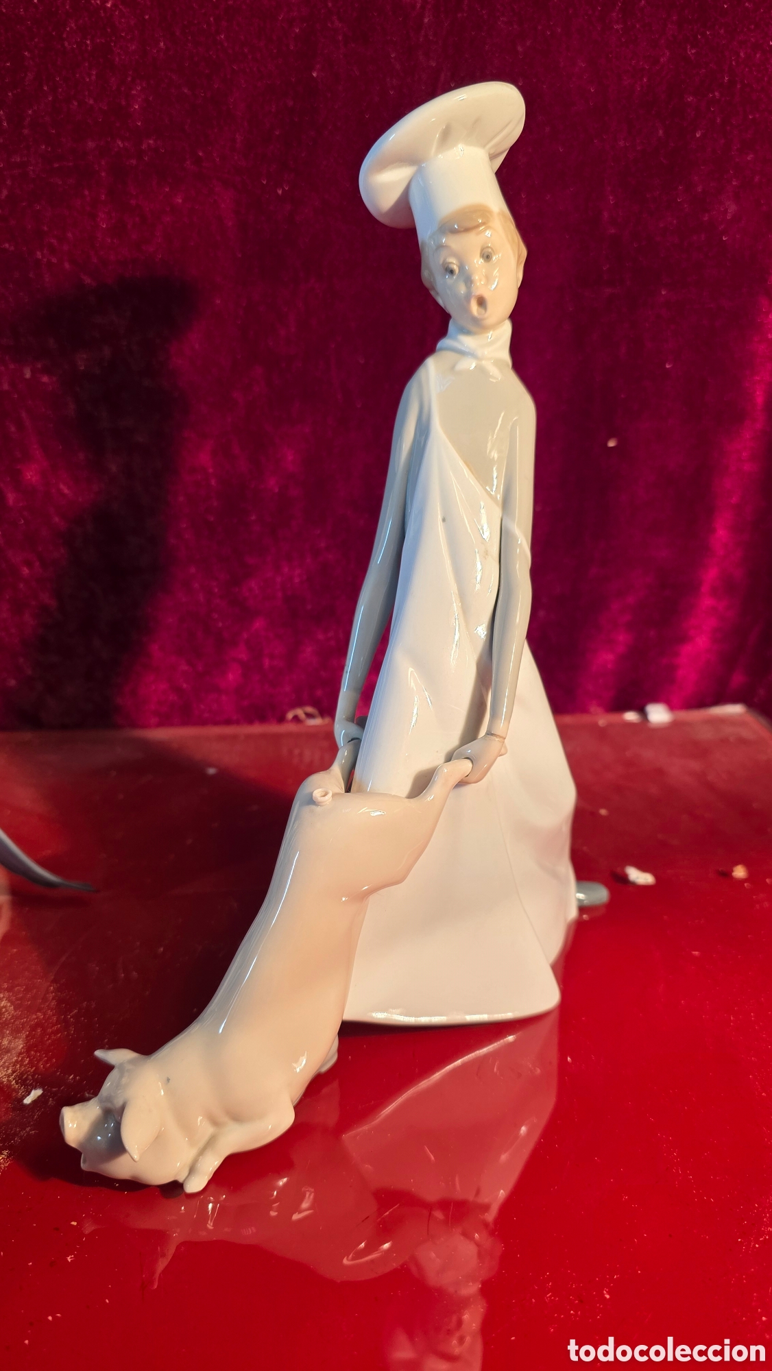 Antig&uuml;edades: Figura porcelana lladro