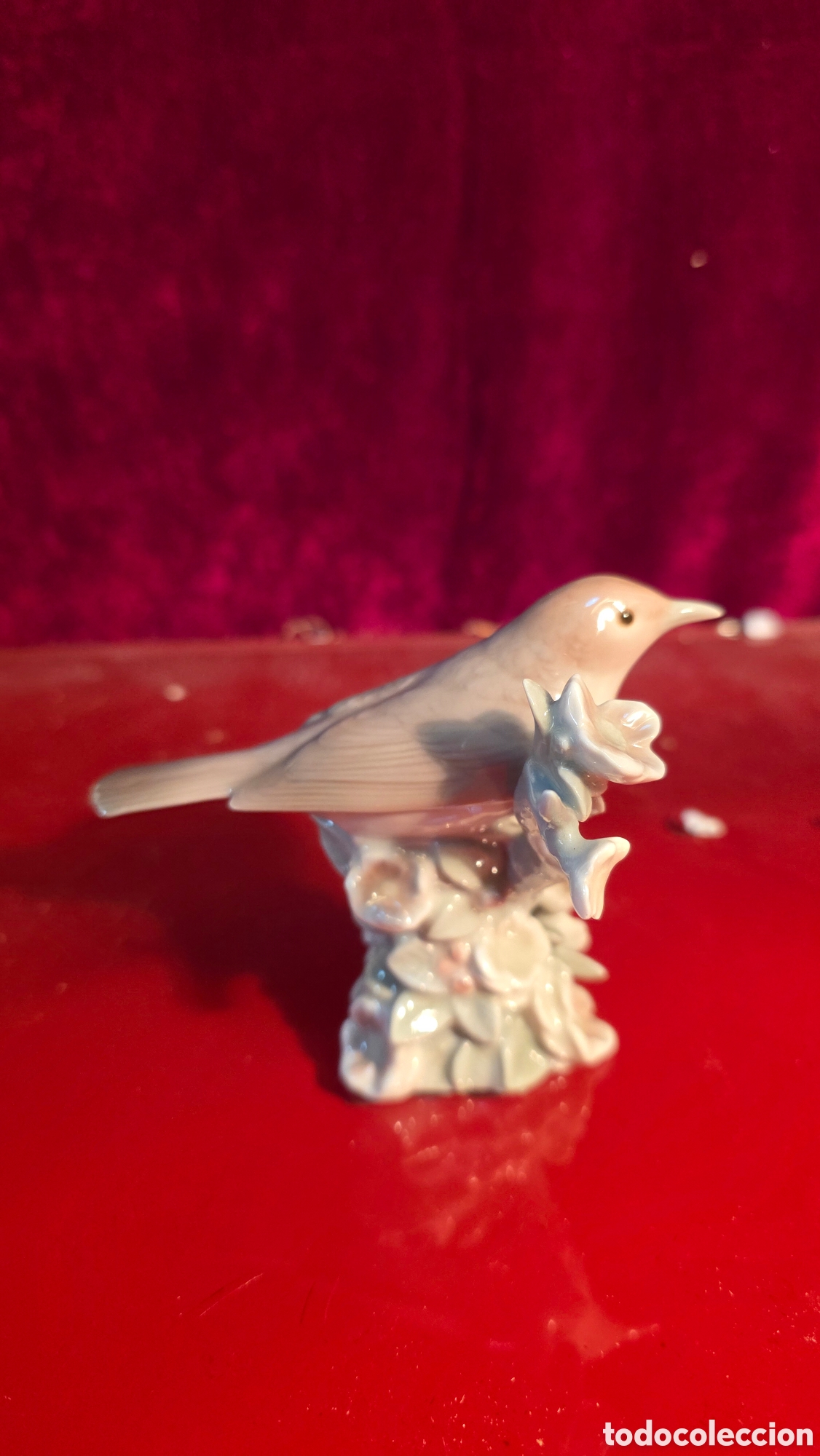 Antig&uuml;edades: Figura ruise&ntilde;or porcelana lladro