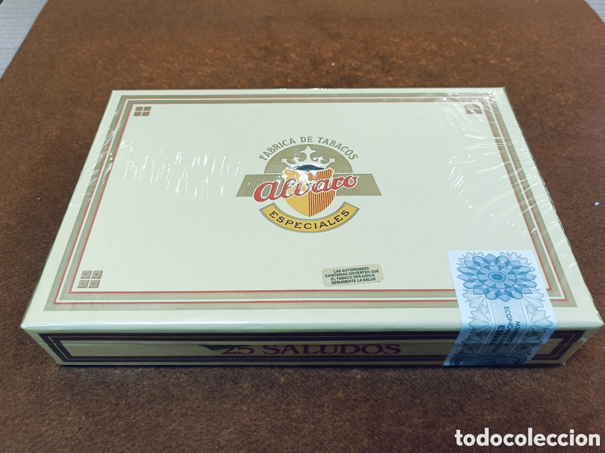 Antig&uuml;edades: CAJA PRECINTADA . ALVARO ESPECIALES. 25 SALUDOS