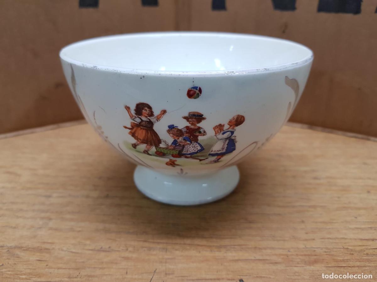 Antig&uuml;edades: TAZA DE PORCELANA CHINA
