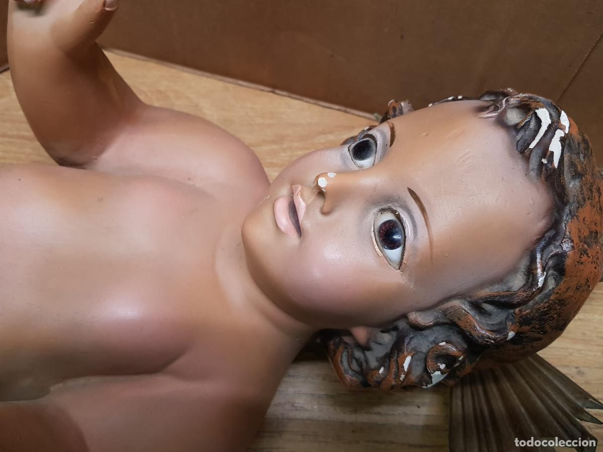 Antig&uuml;edades: ANTIGUO CRISTO OJOS DE CRISTAL - Foto 2