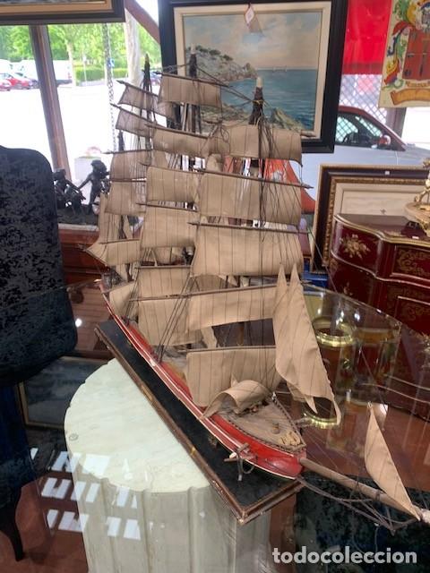 Antig&uuml;edades: Barco Cruz del Sur con peana