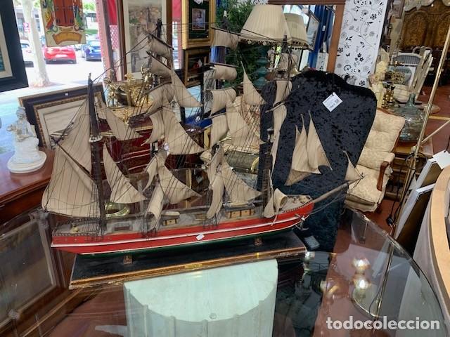 Antig&uuml;edades: Barco Cruz del Sur con peana - Foto 2