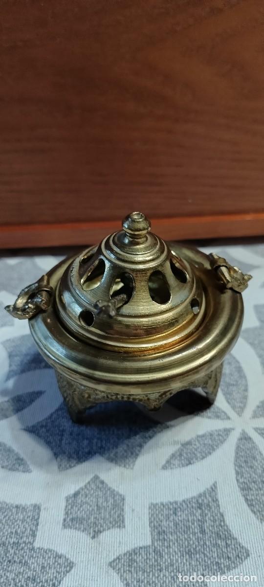Antig&uuml;edades: Brasero de bronce antiguo