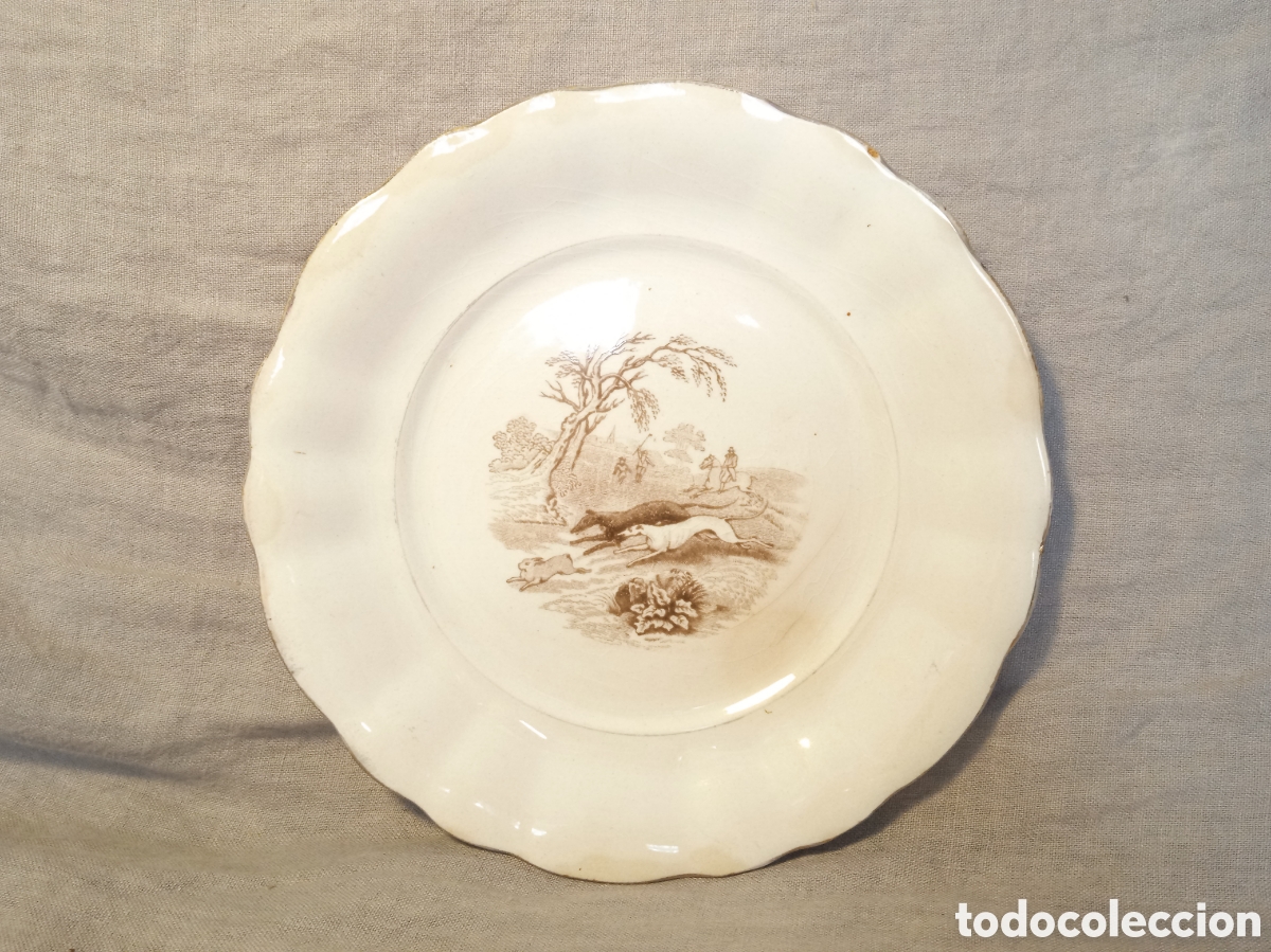Antiguidades: PLATO PICKMAN CARTUJA SIGLO XIX-XX