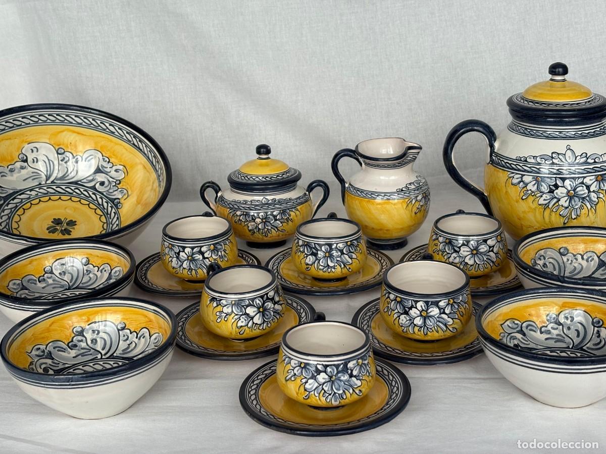 Antig&uuml;edades: Lote Cer&aacute;mica Talavera Firmada - P. Milz (20 pcs)