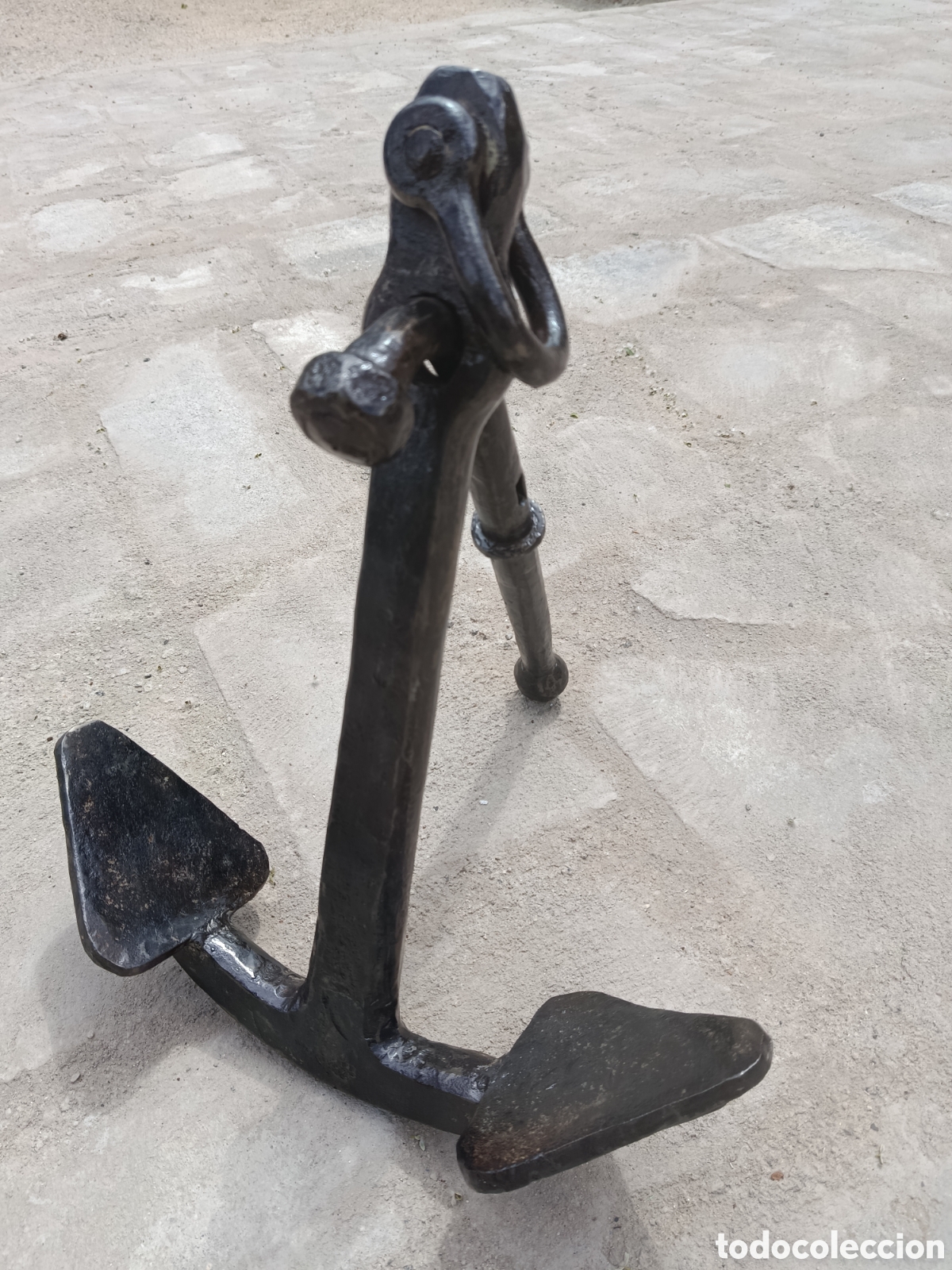Antig&uuml;edades: Ancla antig&uuml;o de barco - Foto 2