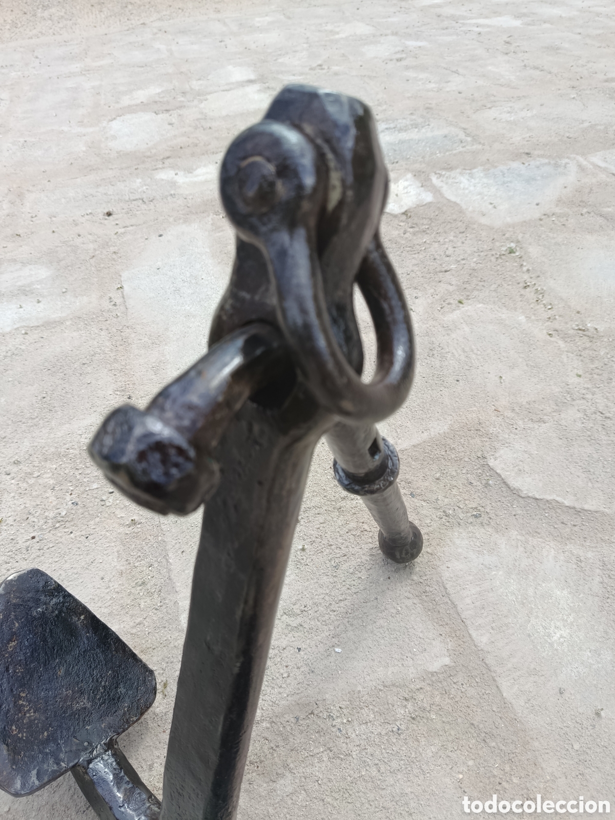 Antig&uuml;edades: Ancla antig&uuml;o de barco - Foto 4