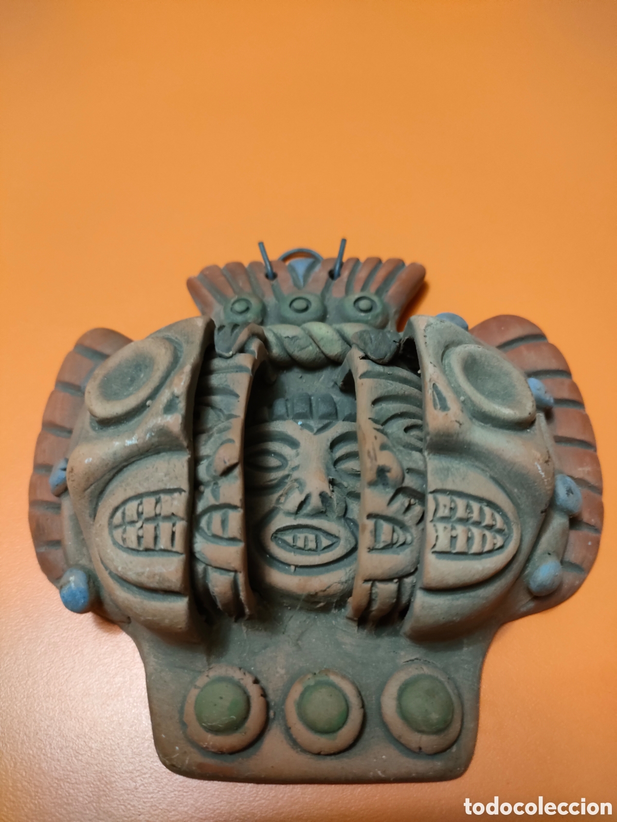 Antig&uuml;edades: Peque&ntilde;a mascara &rdquo;la dualidad de la vida&rdquo; - Foto 2