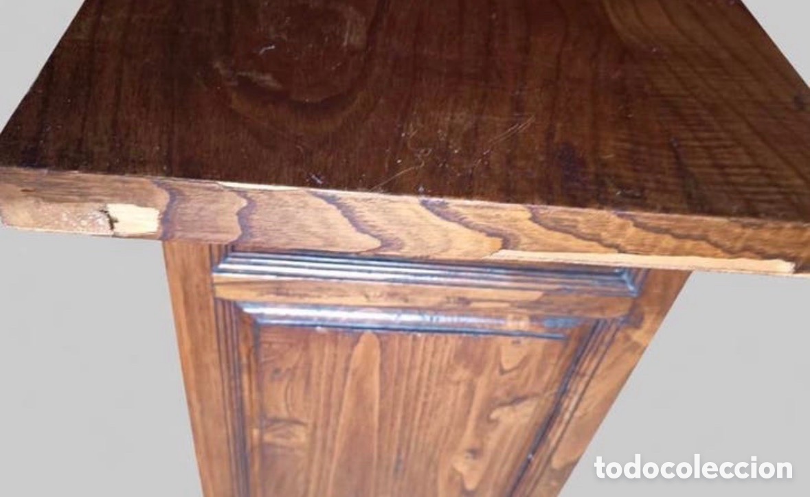 Antig&uuml;edades: 19th-century Spanish Baroque style credenza / solid walnut - Foto 5