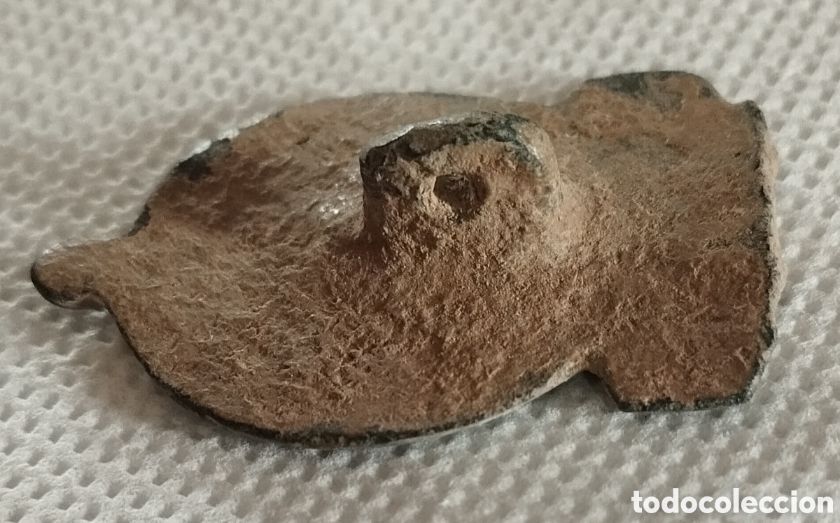 Antig&uuml;edades: Hebilla de bronce hispano &aacute;rabe estrella de David - Foto 3