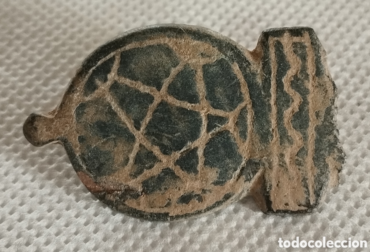 Antig&uuml;edades: Hebilla de bronce hispano &aacute;rabe estrella de David - Foto 1