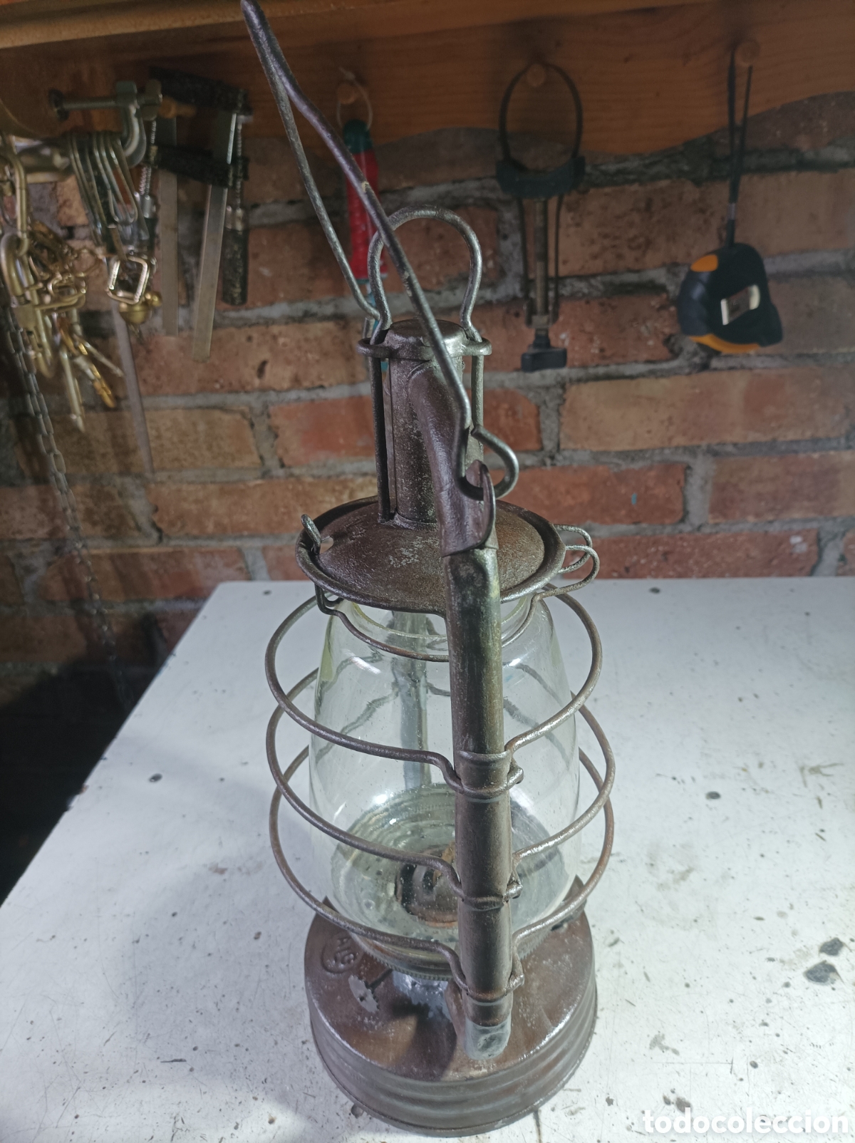 Antig&uuml;edades: L&aacute;mpara quinqu&eacute; ALG n2 - Foto 2