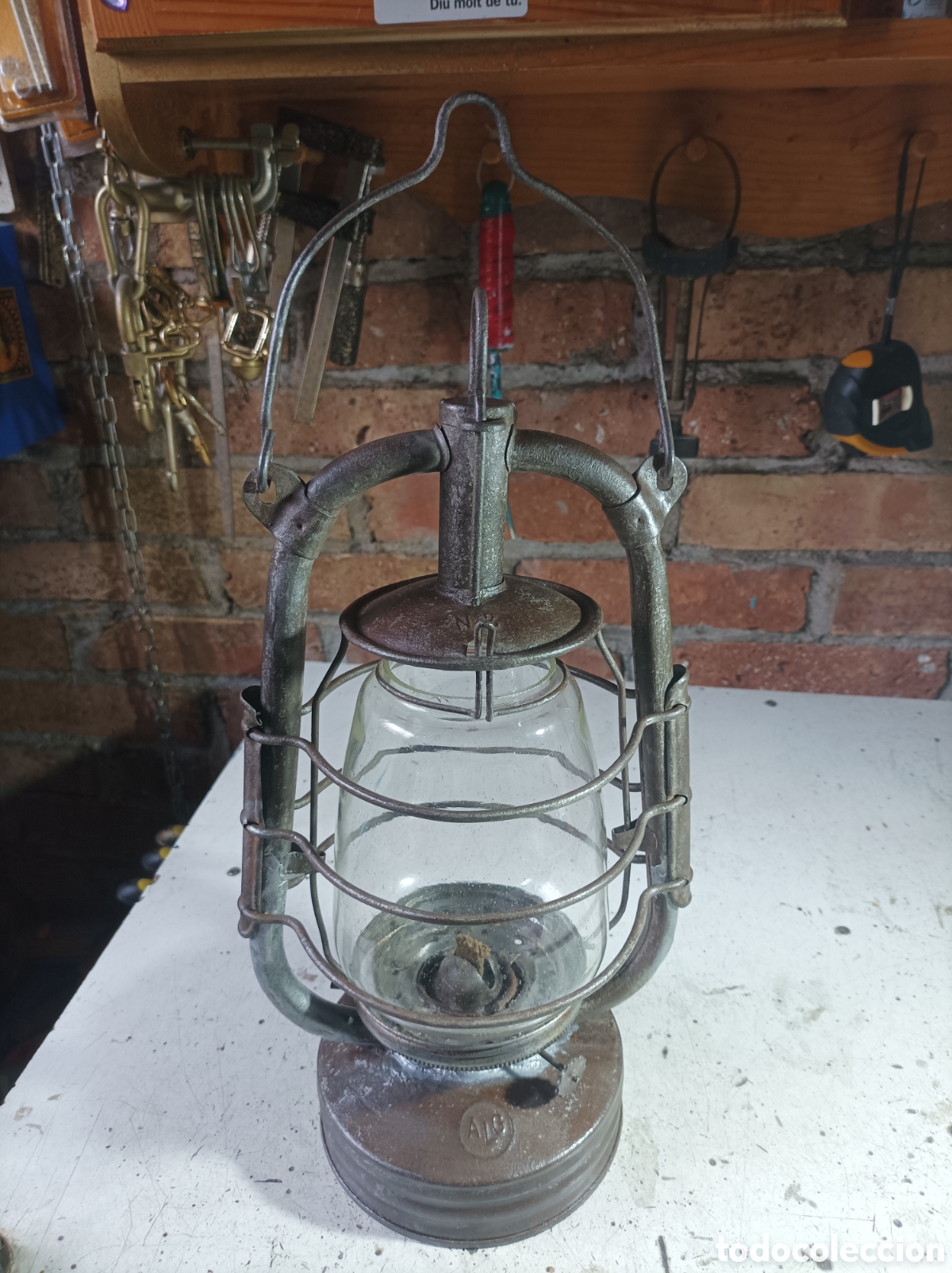 Antig&uuml;edades: L&aacute;mpara quinqu&eacute; ALG n2 - Foto 1