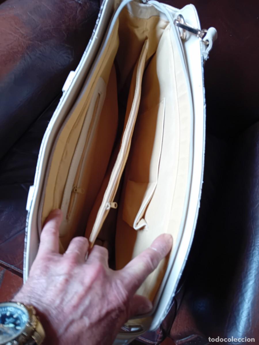 Antig&uuml;edades: Bolso de polipiel d&eacute;cada de los 80 - Foto 6