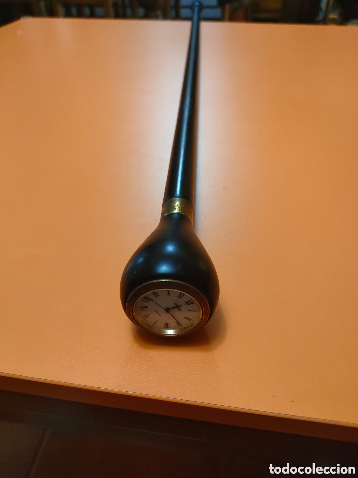 Antig&uuml;edades: Bast&oacute;n con reloj a&ntilde;os 90 - Foto 1