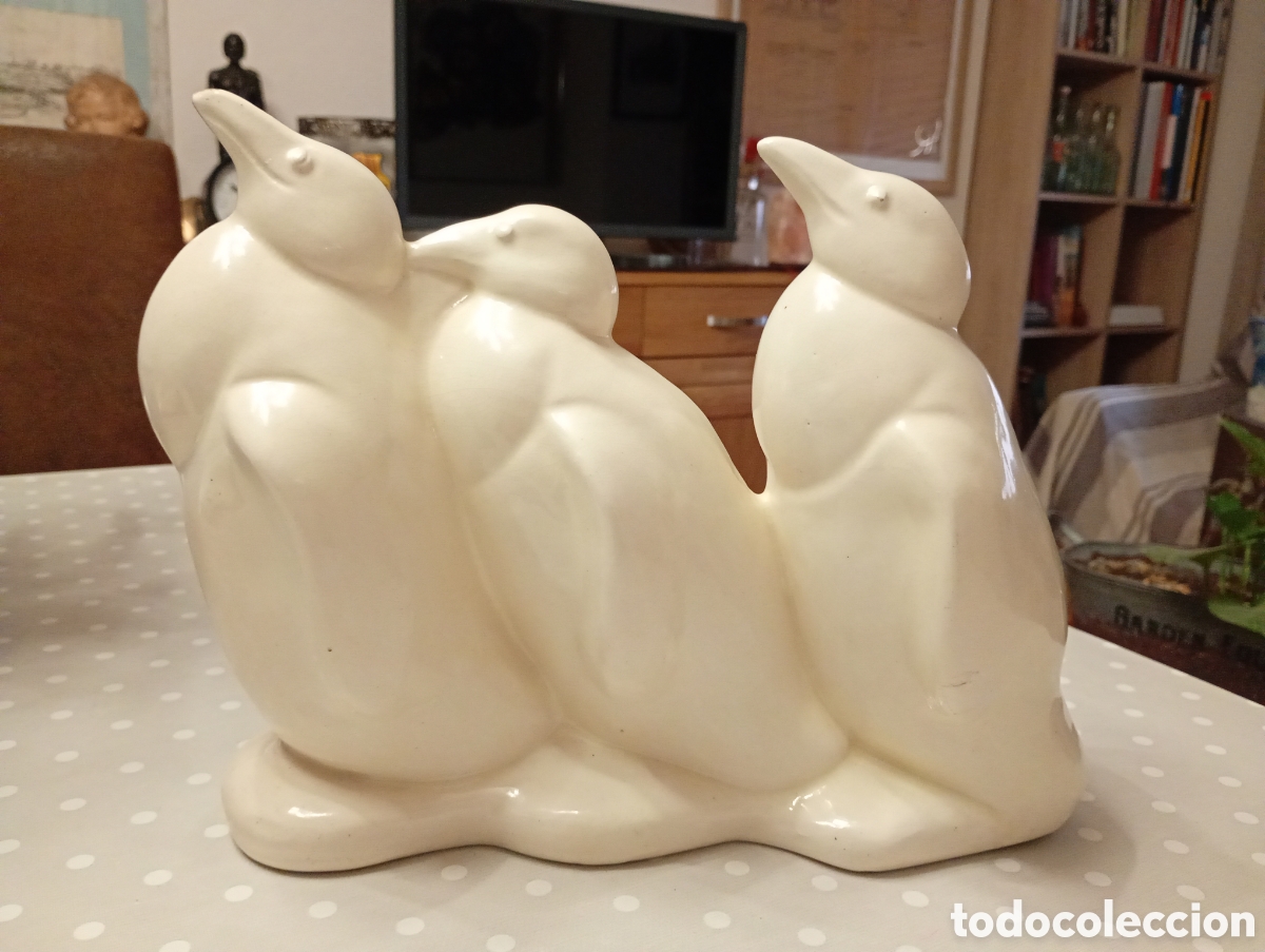 Antig&uuml;edades: JOSEP PUJOL MONTAN&Eacute;, MANUFACTURA &rdquo;CERAMICAS TAMARIT&rdquo; Torredembarra, Tarragon&egrave;s, Tarragona. Ping&uuml;inos