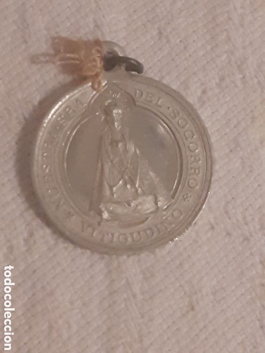 Antig&uuml;edades: GRAN MEDALLA NUESTRA SE&Ntilde;ORA DEL SOCORRO. VITIGUDINO. SALAMANCA. ASAMBLEA EUCARISTICA. FECHADA 1913