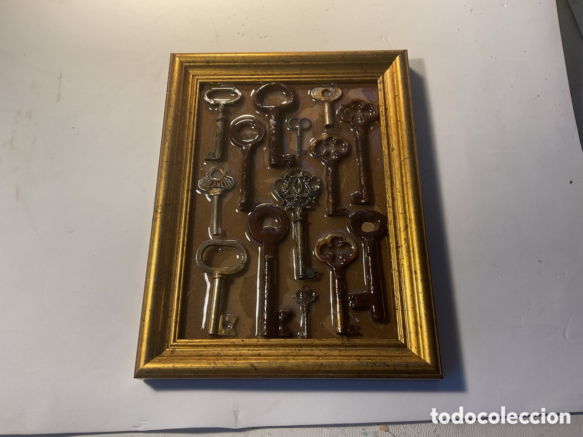 Antig&uuml;edades: Llaves antiguas en marcadas. - Foto 1