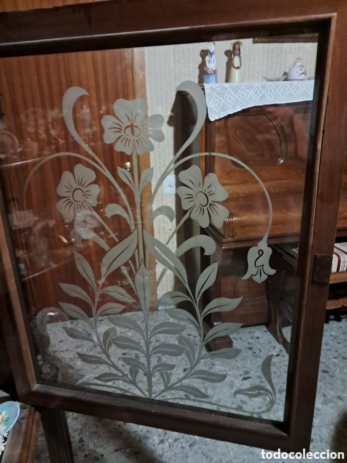 Antig&uuml;edades: Vitrina antiga Isabelina - Foto 6
