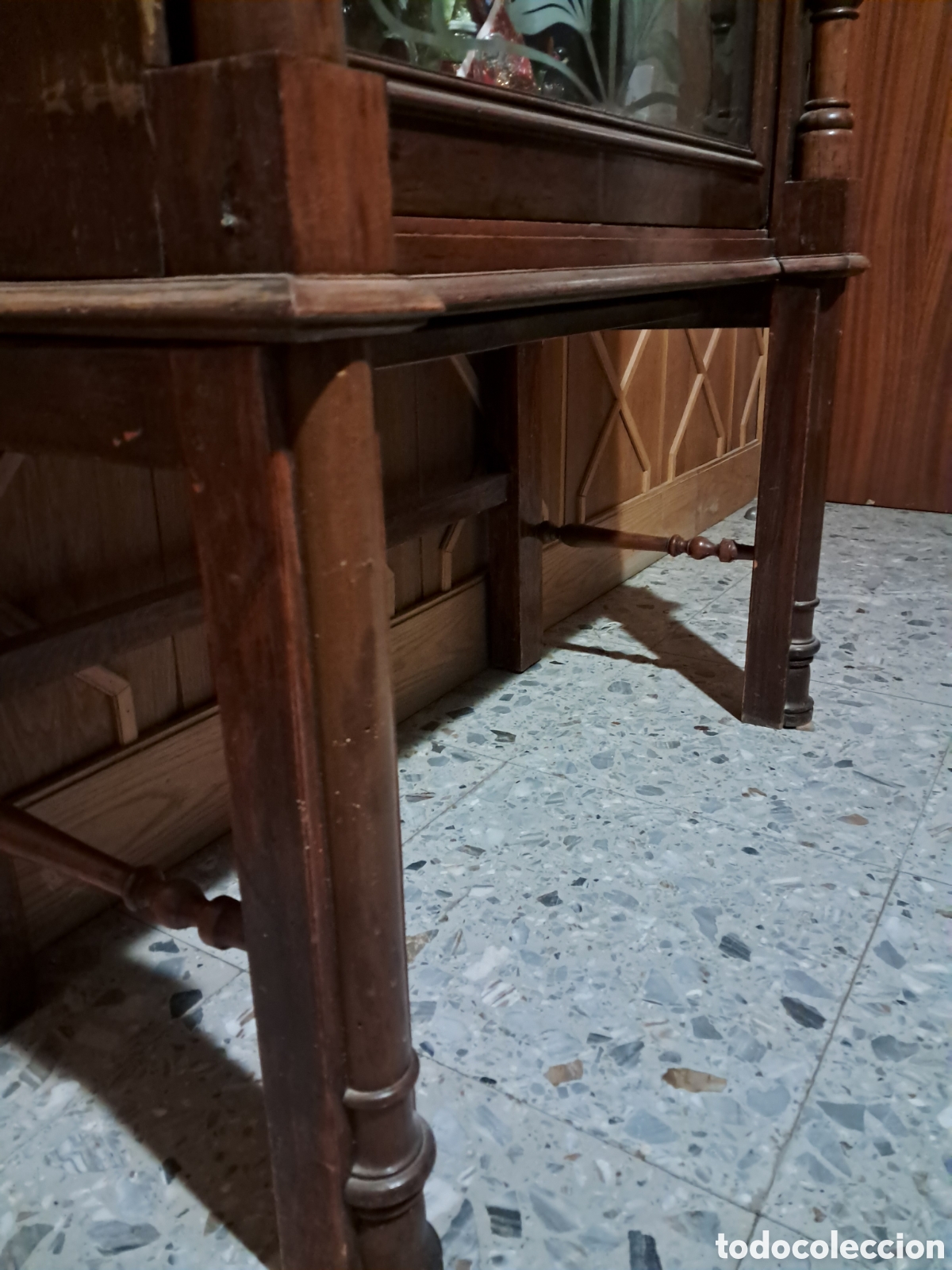 Antig&uuml;edades: Vitrina antiga Isabelina - Foto 8