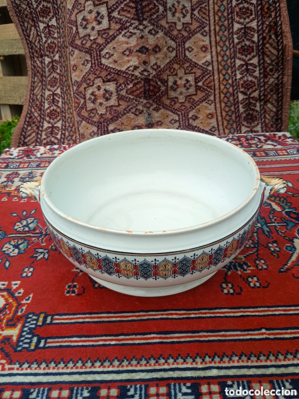 Antig&uuml;edades: Doulton Burslem Cellini cer&aacute;mica