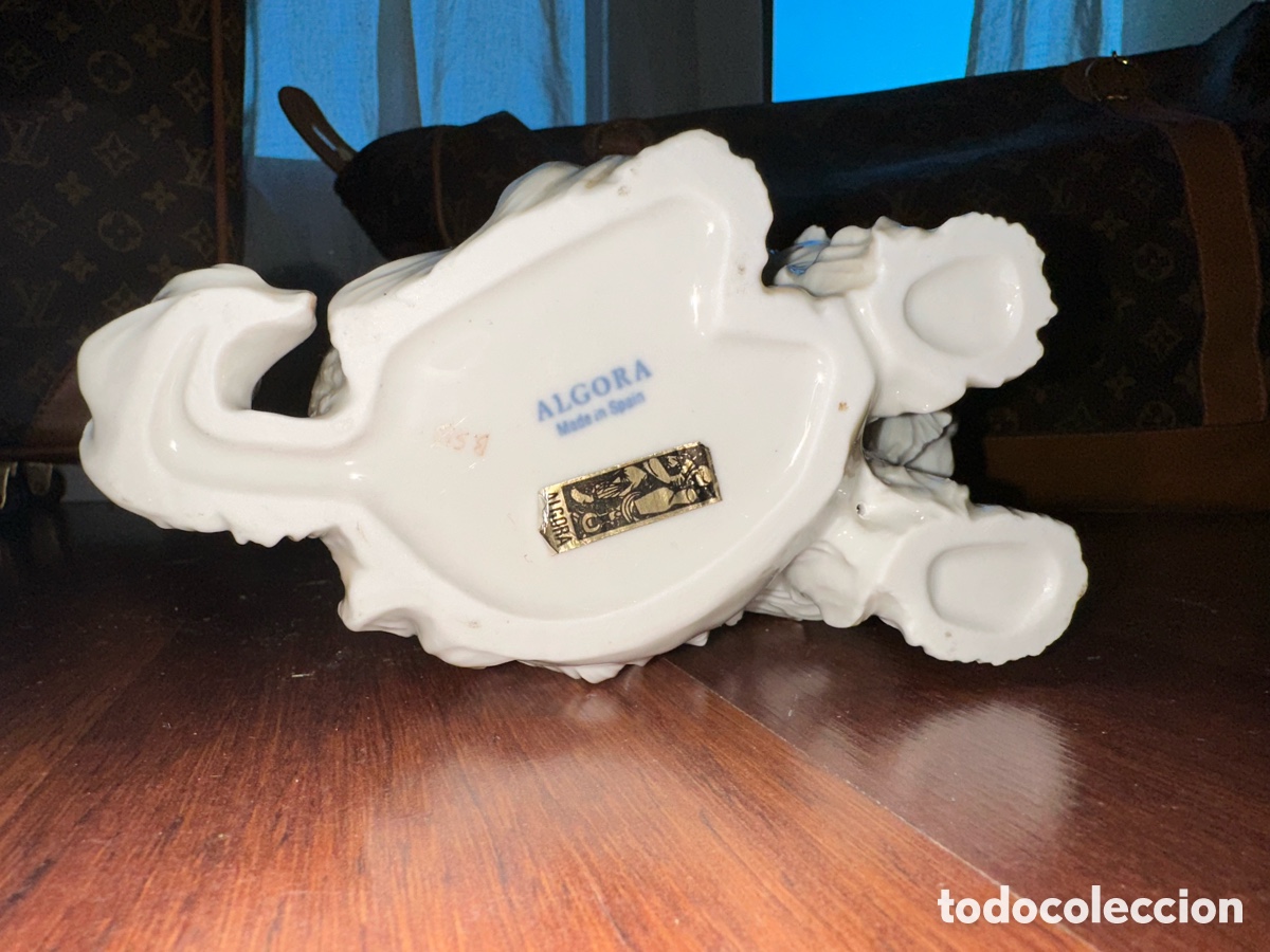 Antig&uuml;edades: Perro de porcelana de Algora - Foto 3