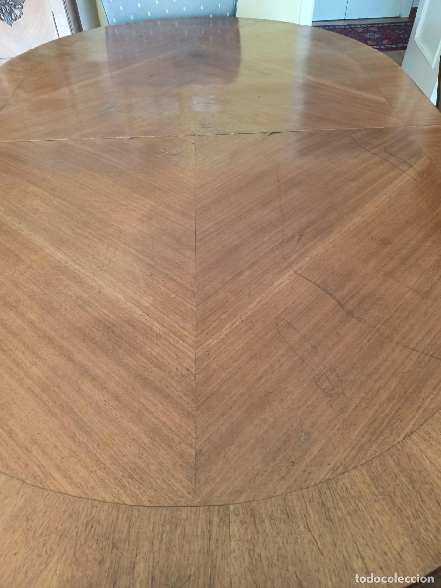 Antig&uuml;edades: Mesa de caoba grande - Foto 1
