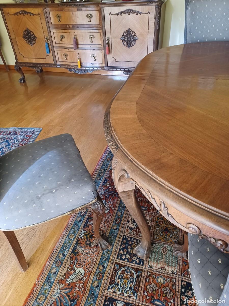 Antig&uuml;edades: Mesa de caoba grande - Foto 2