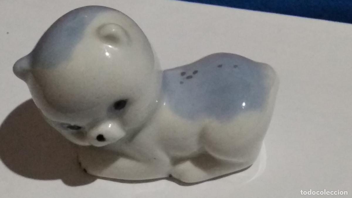 Antig&uuml;edades: GATO PORCELANA PRECIOSA FIGURA DE COLECCI&Oacute;N - VER FOTOS EN PERFECTO ESTADO